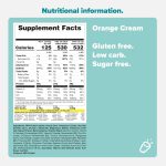 Keto Chow Cookies and Cream | Keto Meal Replacement Shake Powder | Nutritionally Complete Keto Food | Low Carb Keto Meals | Delicious Easy Meal Substitute Drink | Protein Rich You Choose The Fat| 21 Meal Bulk Pack - Image 2